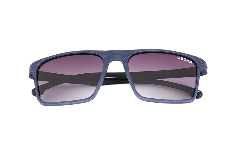 VEGAS Full Rim Rectangular Men Grey  Sunglasses V3006 C5 - Image 2